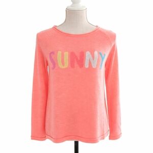 Lilly Pulitzer Danette SUNNY Intarsia Sweater Papaya Punch Orange NWT